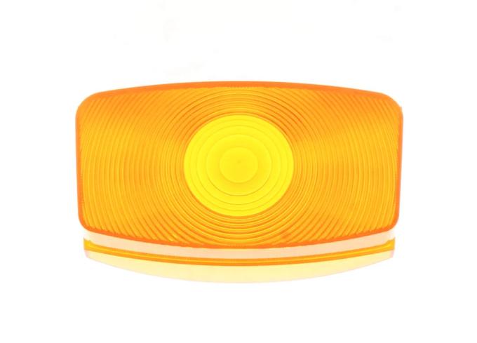 AMD Park Lamp Lens, Amber, LH or RH, 55-56 F100 F250 F350 Ford Pickup Truck X135-4555-A