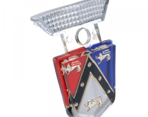 Dennis Carpenter Hood Emblem - 1955-56 Ford Car   B5A-16637-B