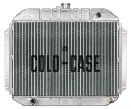 Cold Case Radiators 61-64 Ford F-100 Truck Coyote Swap Aluminum Performance Radiator FOT577-5