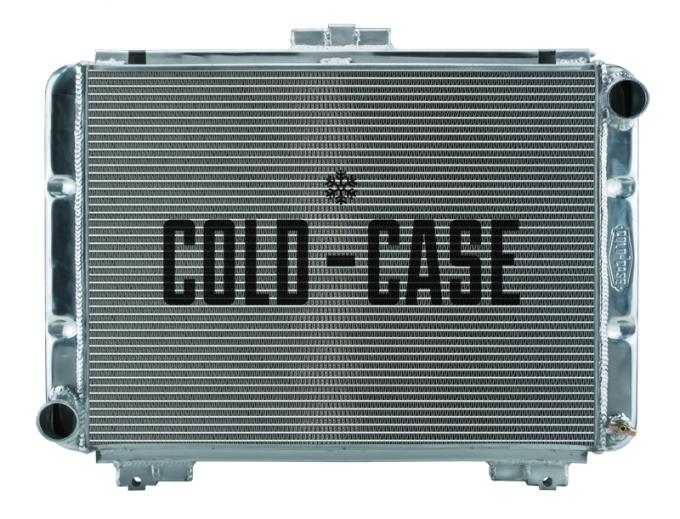 Cold Case Radiators 64 Galaxie Side Tank Aluminum Performance Radiator Manual Transmission FOG581