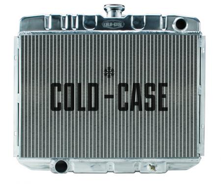 Cold Case Radiators 67-70 Mustang BB 24 Inch Aluminum Performance Radiator MT FOM588