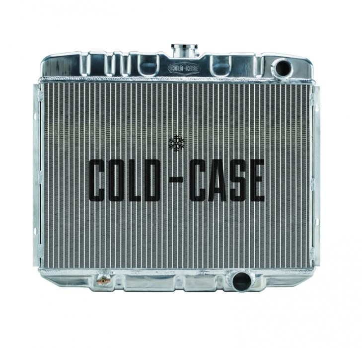Cold Case Radiators 67-70 Mustang SB 24 Inch Aluminum Performance Radiator  AT FOM587A | Blue Oval Classics