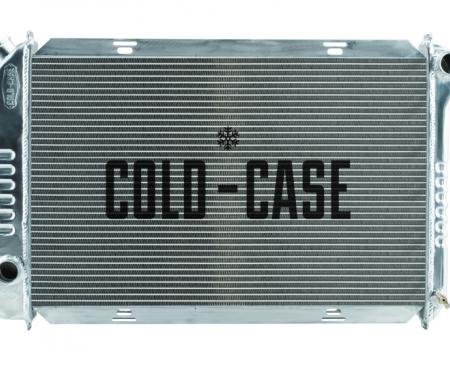 Cold Case Radiators 1971-1973 Ford Mustang V8 Aluminum Radiator 26 Inch Small Block Manual Transmission FOM578