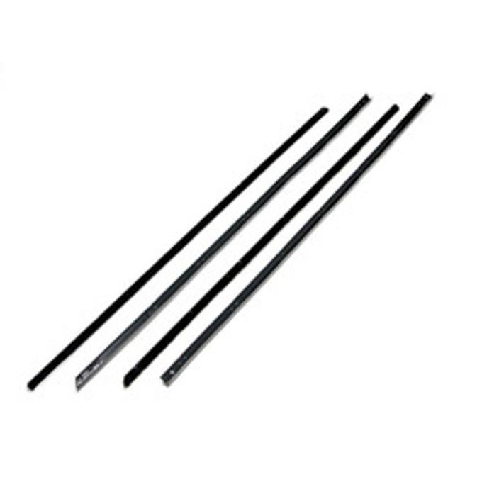 Metro Moulded Parts Window Sweeper Kit Fits 1964 1/2-1965 Ford Mustang Fastback (4) Piece WC 6900-11