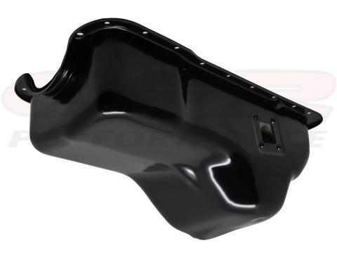 CFR Performance Steel 1981-84 Ford 302 5.0L Truck E-F-100-150-250-Bronco Oil Pan - Black HZ-8792-PBK