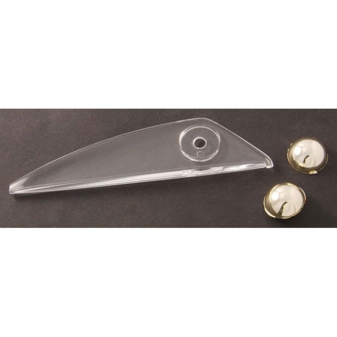 Dennis Carpenter Fender Ornament Emblem - 1961 Ford Car   C1AB-16178-PE