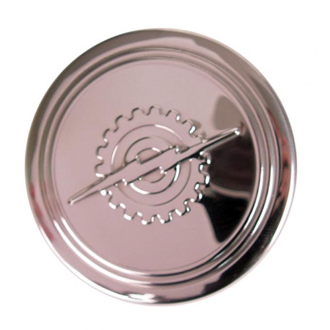 Dennis Carpenter Horn Button - Stainless Steel - 1953-60 Ford Truck     BAAA-3627-SS
