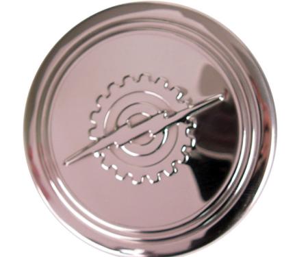 Dennis Carpenter Horn Button - Stainless Steel - 1953-60 Ford Truck     BAAA-3627-SS