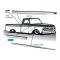 Dennis Carpenter Cowl Molding - 1965-66 Ford Truck     C5TZ-8102328-A