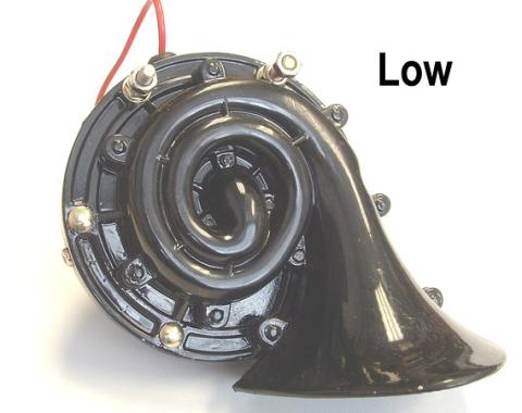 Ford Thunderbird Horn, Low Pitch, Seashell Type, Replacement, 1958-64