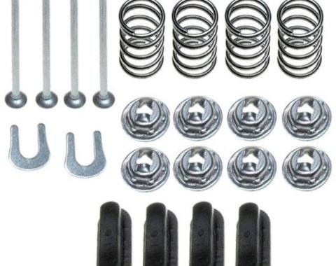 Ford Thunderbird Brake Shoe Hold Down Kit, Front, 1961-64