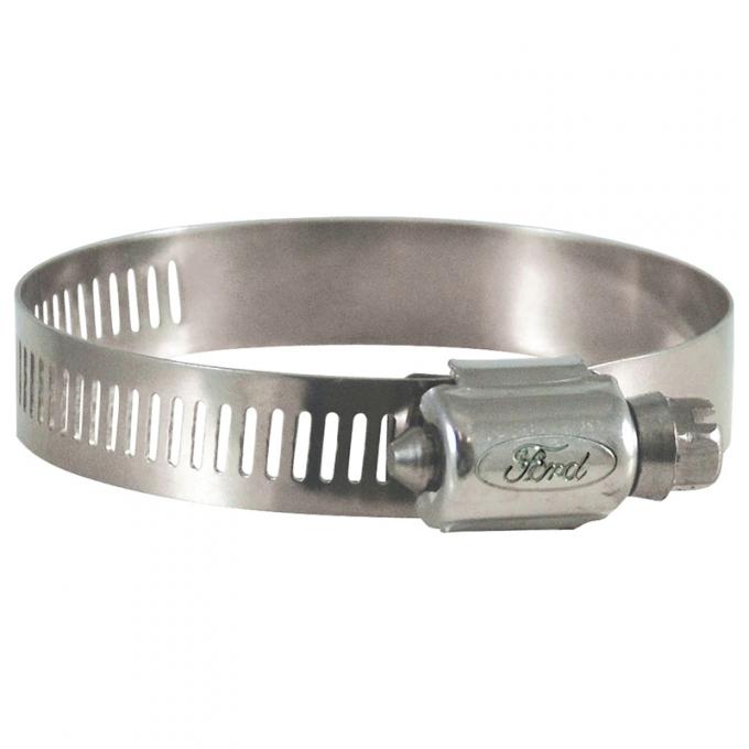 Dennis Carpenter Hose Clamp - Ford Script - 1 1/2" to 2 1/2" - Universal - All B7A-8287-SB