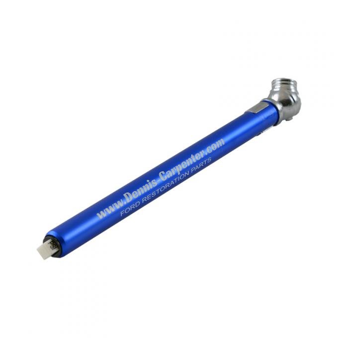 Dennis Carpenter Tire Gauge - Pencil type with pocket clip TG-1