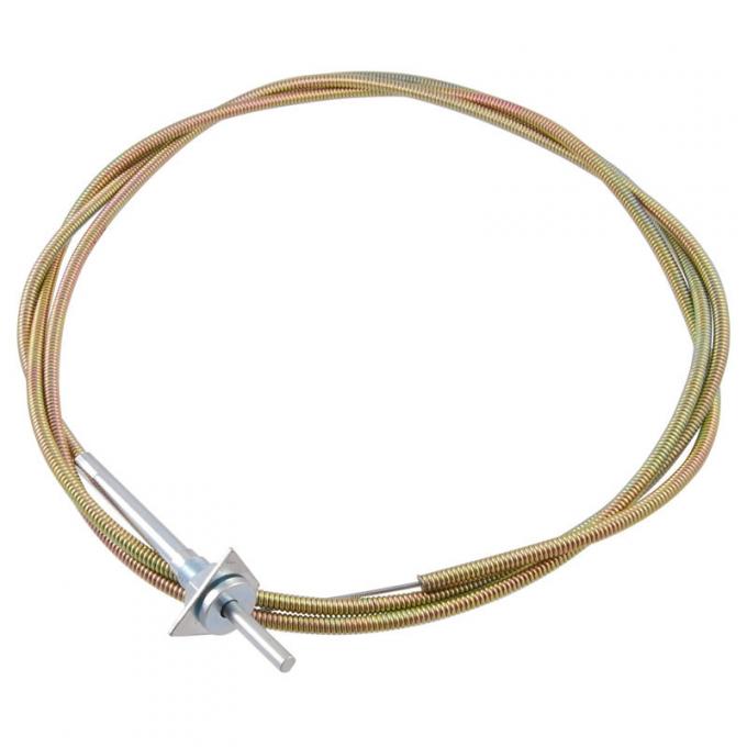 Dennis Carpenter Hood Pull Cable and Housing - 1941-48 Ford Car 6A-16916