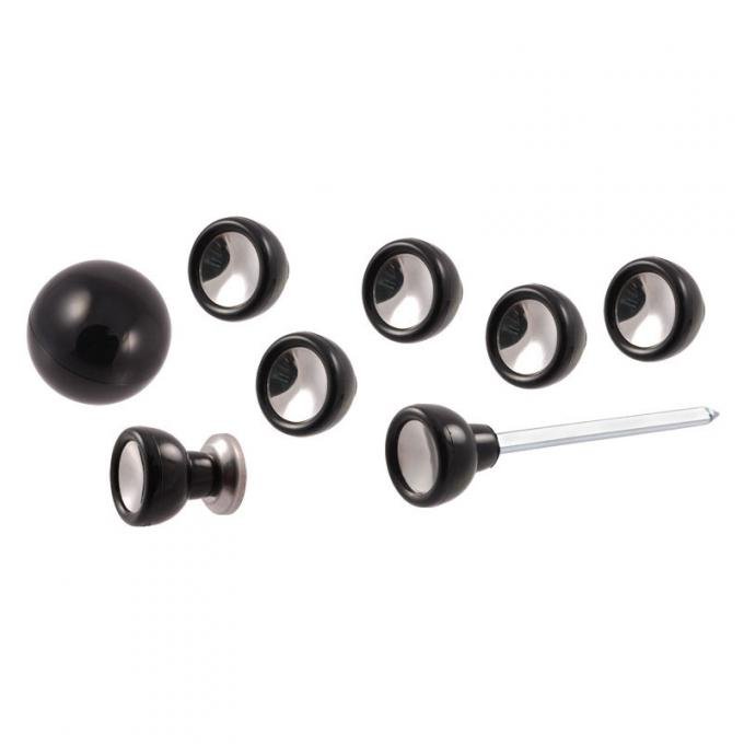 Dennis Carpenter Dash Knob Set - Crestliner - 1950 Ford Car   0A-9270-DS