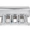 Holly Sniper EFI Fabricated Race Series Intake Manifold, 2011-14 Ford 5.0L Coyote, Silver 833151