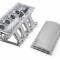 Holly Sniper EFI Fabricated Race Series Intake Manifold, 2011-14 Ford 5.0L Coyote, Silver 833151