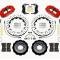 Wilwood Brakes 2013-2014 Ford Focus Forged Narrow Superlite 6R Big Brake Front Brake Kit (Hat) 140-13018-DR