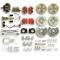 Right Stuff 67-69 Ford Mustang, 4 Wheel Pwr Conv Red Show'n Go, Lrg Ford 9" w/ V8+Auto Trans ZDC6748Z