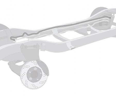 Right Stuff 1959 Ford Skyliner W/Retractable Roof, Pre-Bent OE Steel Front To Rear Fuel Line GGL5901