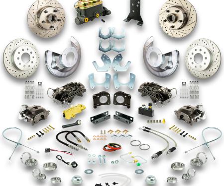 Right Stuff 67-69 Ford Mustang 4 Wheel Std Conv Blk Show'n Go Sml Ford 9/8" w/ V8+Auto Trans ZSD6758S