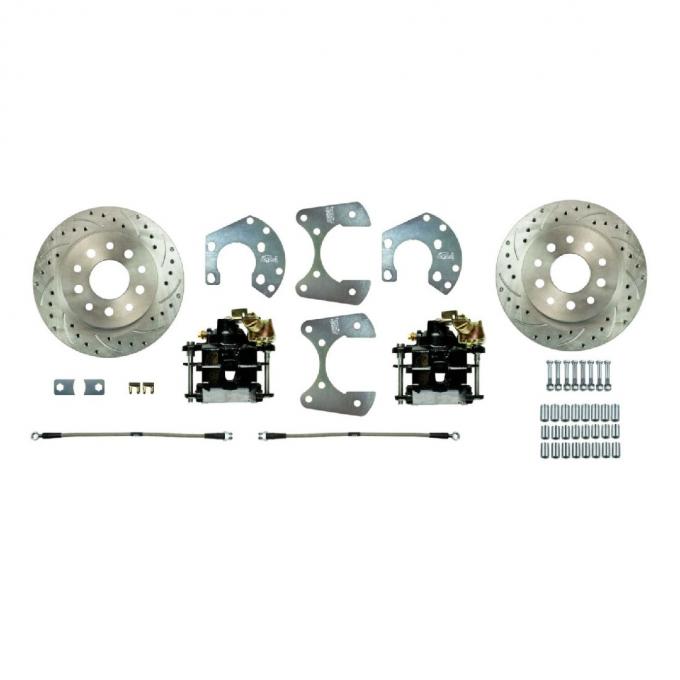 Right Stuff Ford 8"& 9" Rear End W/Small Bearing, Performance Rear Disc Brake Conversion Kit ZDCRDM2S