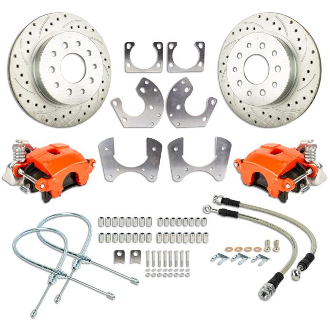 Right Stuff Ford 9" Rear End W/Large Bearing, Performance Rear Disc Brake Conversion Kit ZDCRD01Z