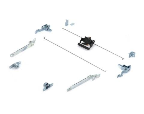 AMD Tailgate Component Kit, 12pcs, Black Handle, 73-79 Ford Truck 927-4573-11BS