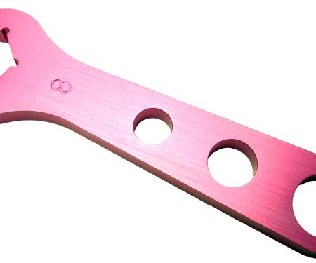 Proform Aluminum AN Hex Wrench For -8AN, 13/16 Inch Fittings, Pink Anodized, Sold Each 66973C