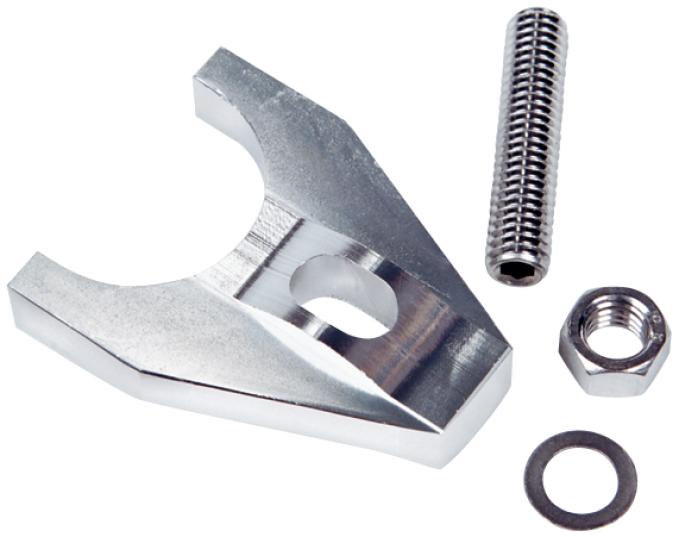 Proform Engine Distributor Clamp, Heavy Duty, Polished Finish, Fits Chevy V8/V6 Engines 66985