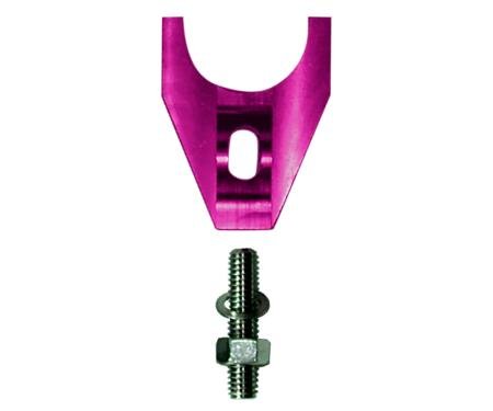 Proform Engine Distributor Clamp, Heavy Duty, Red Finish, Fits Chevy V8/V6 Engines 66987