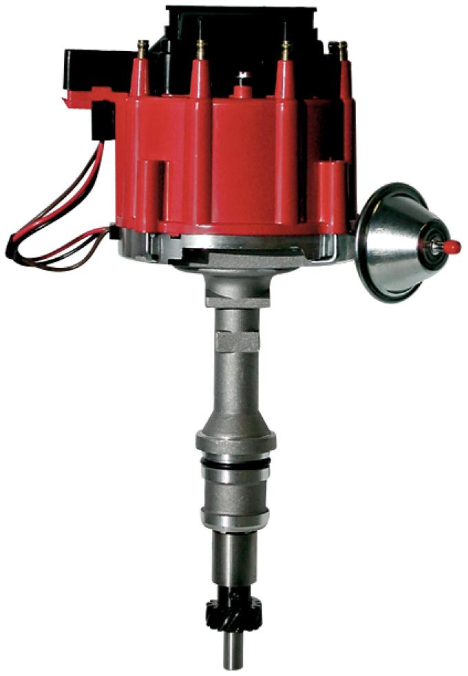 Proform HEI Distributor, Street/Strip, Built-In Coil, Red Cap, For Ford 351C-460 Engine 66980R