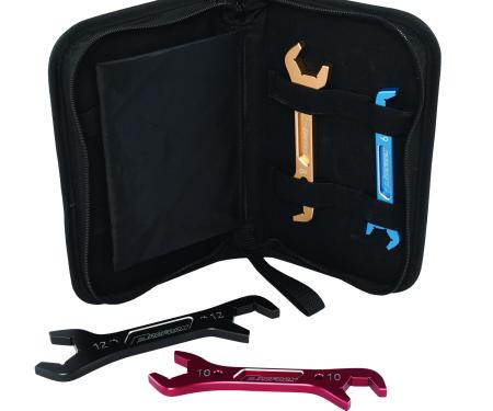 Proform Aluminum AN Wrench Set, 4 Pieces, Includes Size -6AN thru -12AN, Sold as One Set 66988