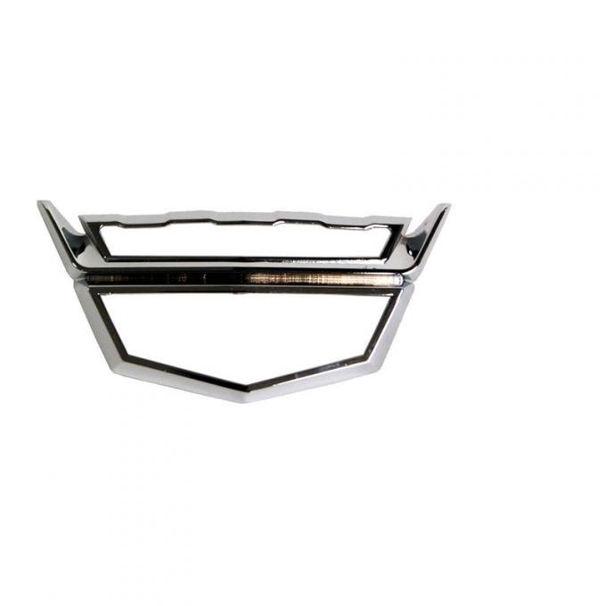 Dennis Carpenter Hood Emblem Bezel For Galaxie - 1959 Ford Car   B9A-16644-A