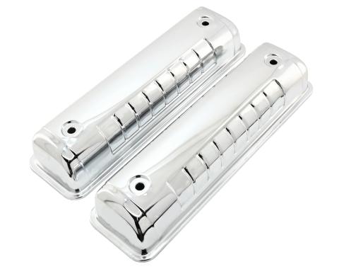 CFR Performance Steel Valve Covers Fits 1955-1964 Ford Y-Block 272-312 V8 - Smooth HZ-7541