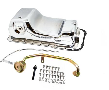 CFR Performance Steel Oil Pan Kit Fits 1979-1993 Ford 5.0L Mustang & Fox Chassis HZ-9754-KIT