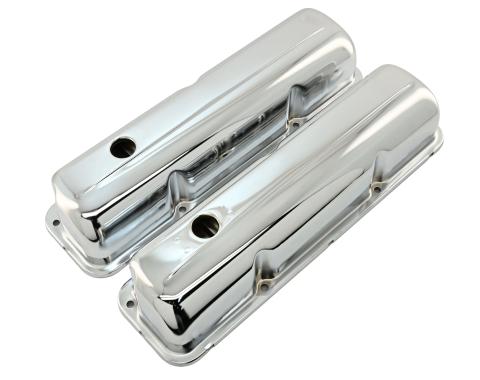 CFR Performance Steel Valve Covers Fits 1957-1976 Ford FE 352-390-406-427-428 - Smooth - 1 Hole HZ-9296