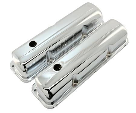 CFR Performance Steel Valve Covers Fits 1957-1976 Ford FE 352-390-406-427-428 - Smooth - 1 Hole HZ-9296