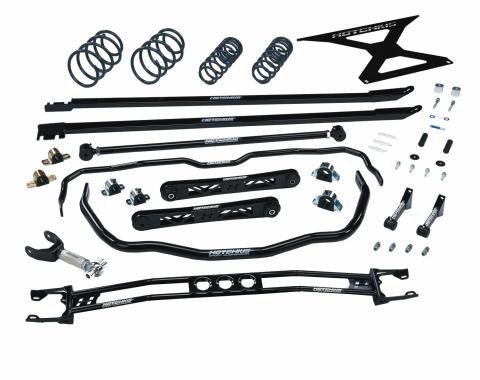 Hotchkis Sport Suspension Stage 2 TVS Kit Will not fit Boss 302/Shelby/GT500 models. Strut brace intended for stock intake 80118-2