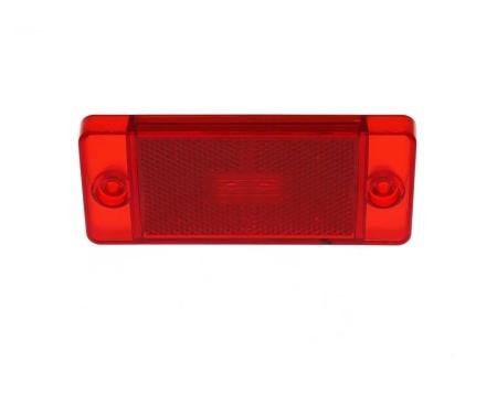 AMD Rear Side Marker Lens, Red, 8 Red LED, LH or RH, 70-72 F100 F250 F350 70-77 Bronco X740-4670-D