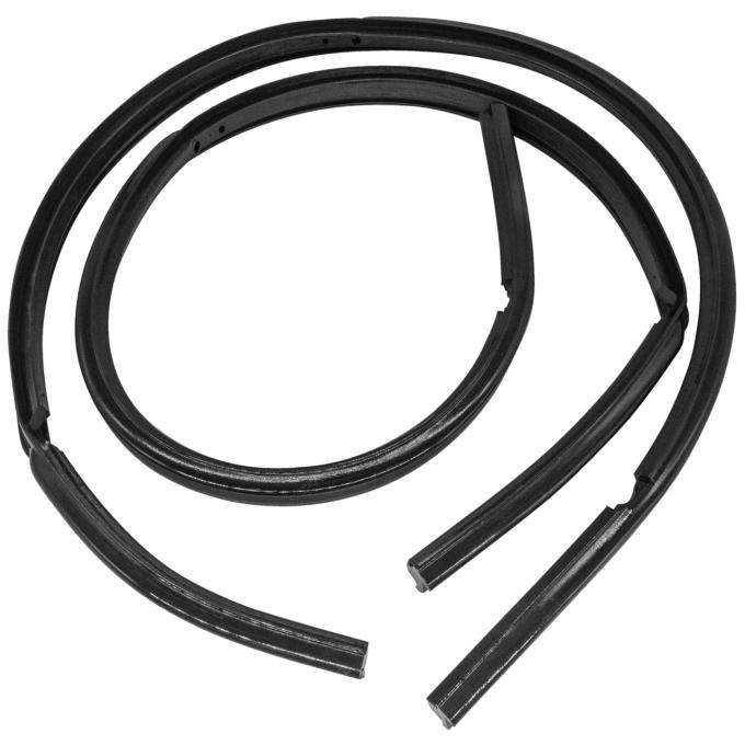 Metro Moulded Parts 1938-1939 Lincoln Zephyr Rear Vent Window Seals, for 4-Door Sedans. Pair r&l WR 5909-R