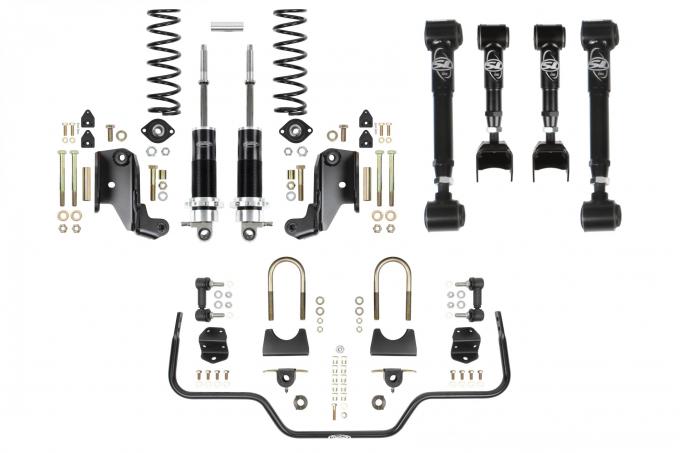 Detroit Speed Speed Kit 2 Rear Suspension Kit 79-93 Mustang 79-86 Capri Non-adjustable Shocks 041646