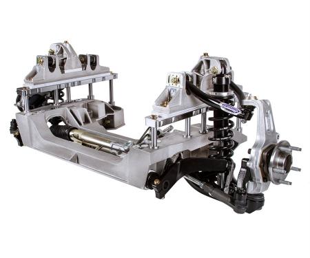Detroit Speed 1964.5-70 Mustang Aluma-Frame Suspension w/GM 5 x 4-3/4 Inch Bolt Pattern Single Adj Shock 032051-S