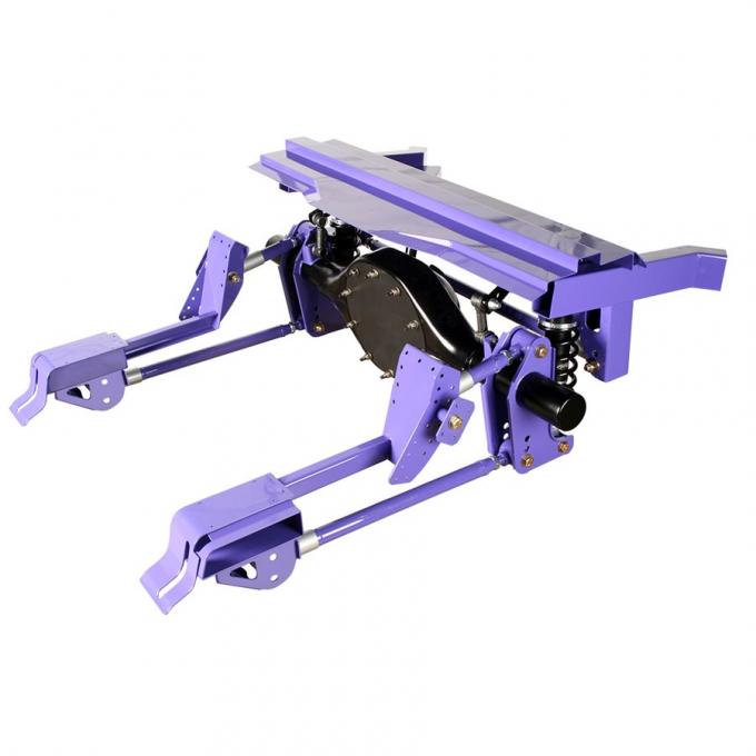 Detroit Speed QUADRALink Suspension Kit 1964.5-70 Mustang Double Adj Shocks w/Remote Canister 041731-R