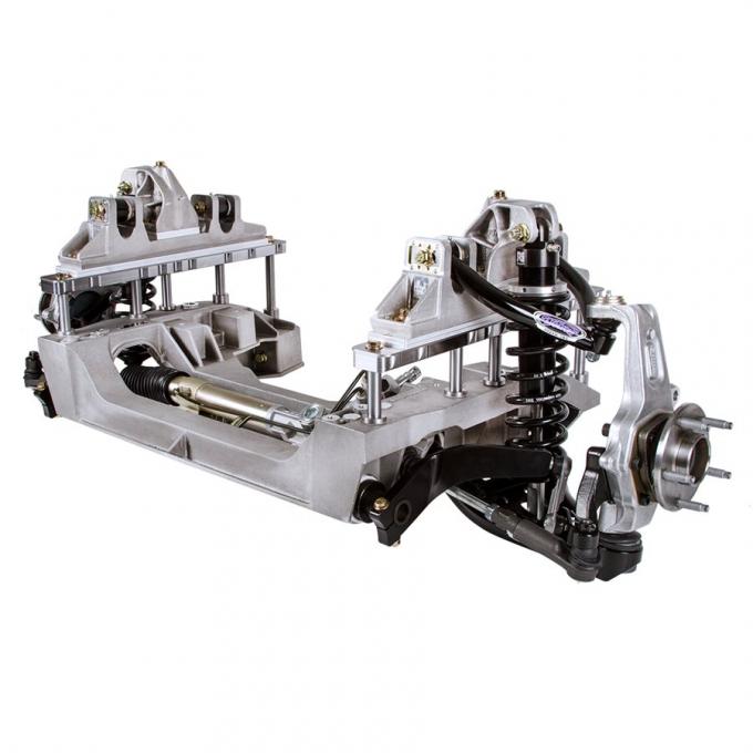Detroit Speed 1964.5-70 Mustang Aluma-Frame Suspension w/GM 5 x 4-3/4 Inch Bolt Pattern Single Adj Shock 032051-S