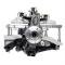 Detroit Speed 1964.5-70 Mustang Aluma-Frame Suspension w/GM 5 x 4-3/4 Inch Bolt Pattern Single Adj Shock 032051-S