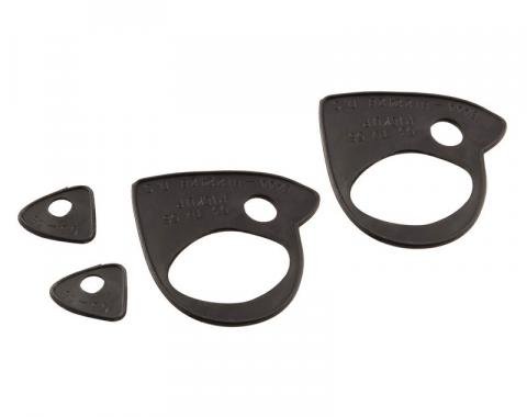 Dennis Carpenter Outside Door Handle Pads - 1953-60 Ford Truck BAAA-8122428