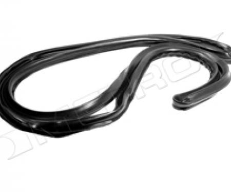 Ford Full Size Door Weatherstrip Seal, Left Rear, 4 Door Sedan, 1992-1998