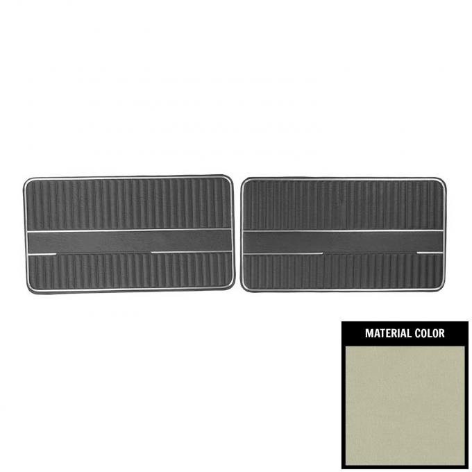 PUI Interiors 1970 Ford Ranger Sport Truck Parchment Front Door Panels D832
