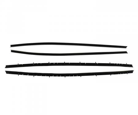 PUI Interiors 1972-1976 Ford Ranchero 4 Piece Window Felt Kit F610